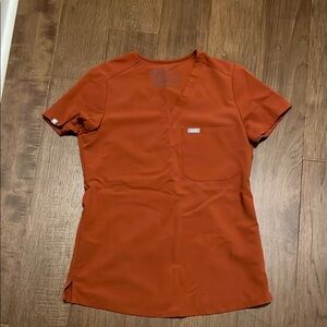 Figs XXS Auburn Catarina Scrub Top